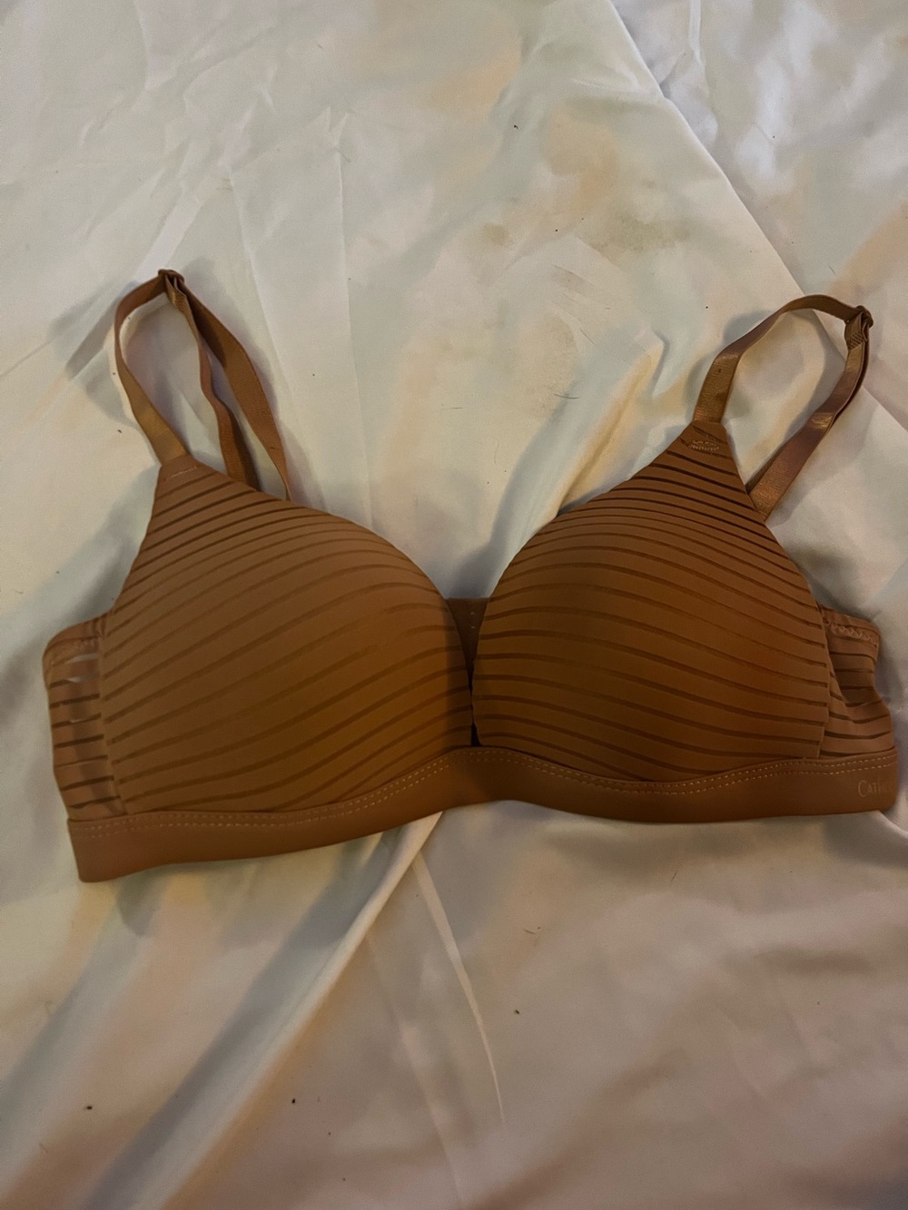 Catherine Malandrino bra 34b Women’s Seamless T-Shirt Bra in Brown
